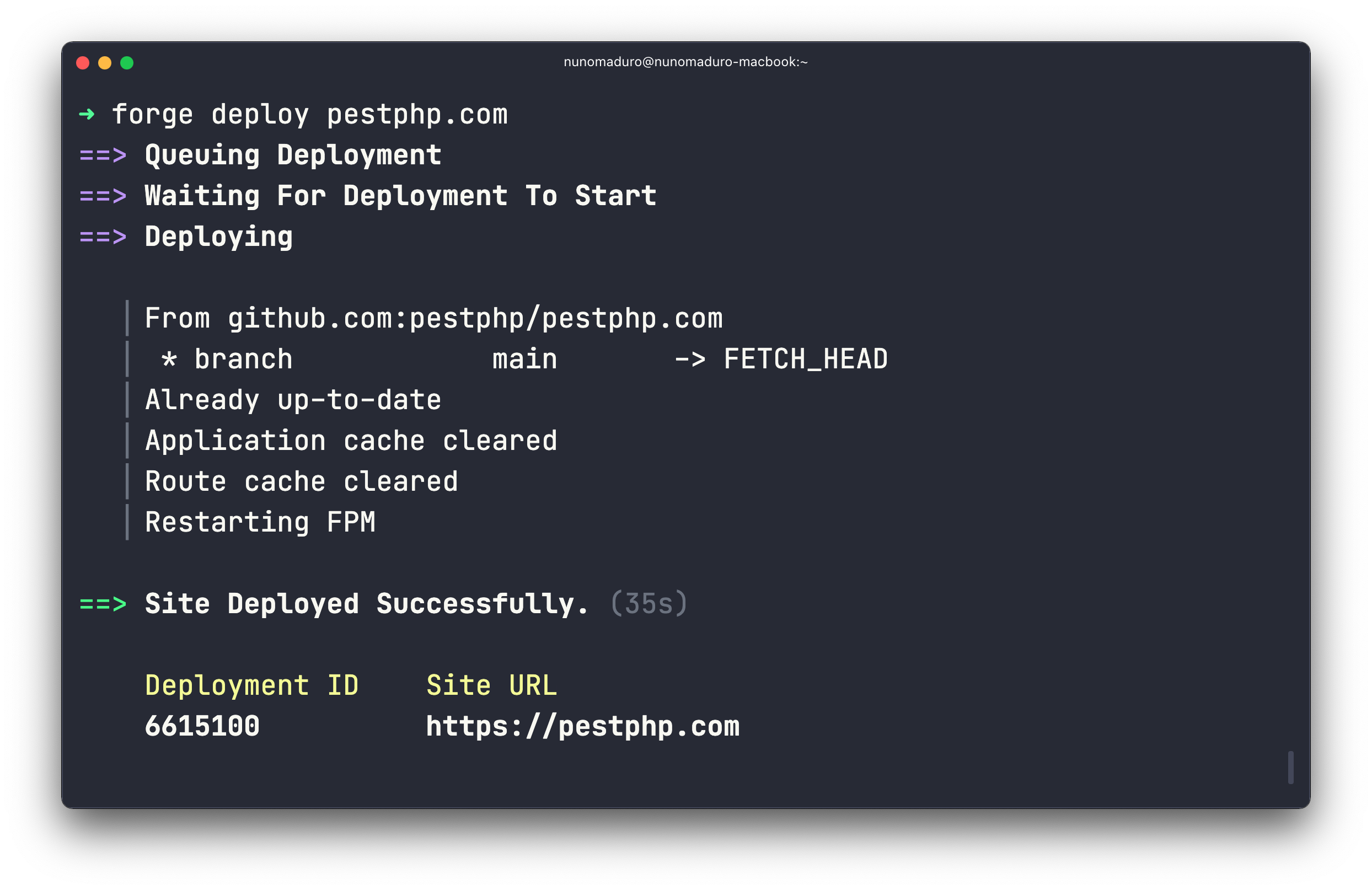 forge-deploy image