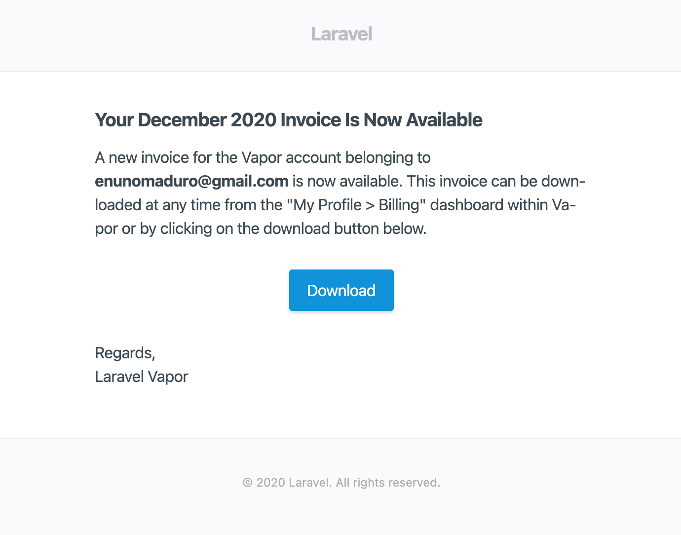 email image
