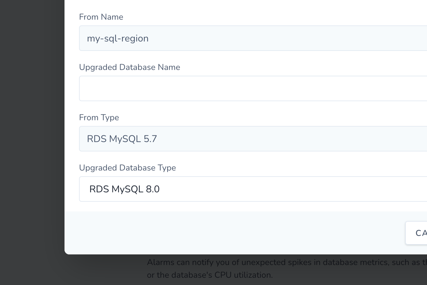 Vapor: Database Upgrades Are Now Available
