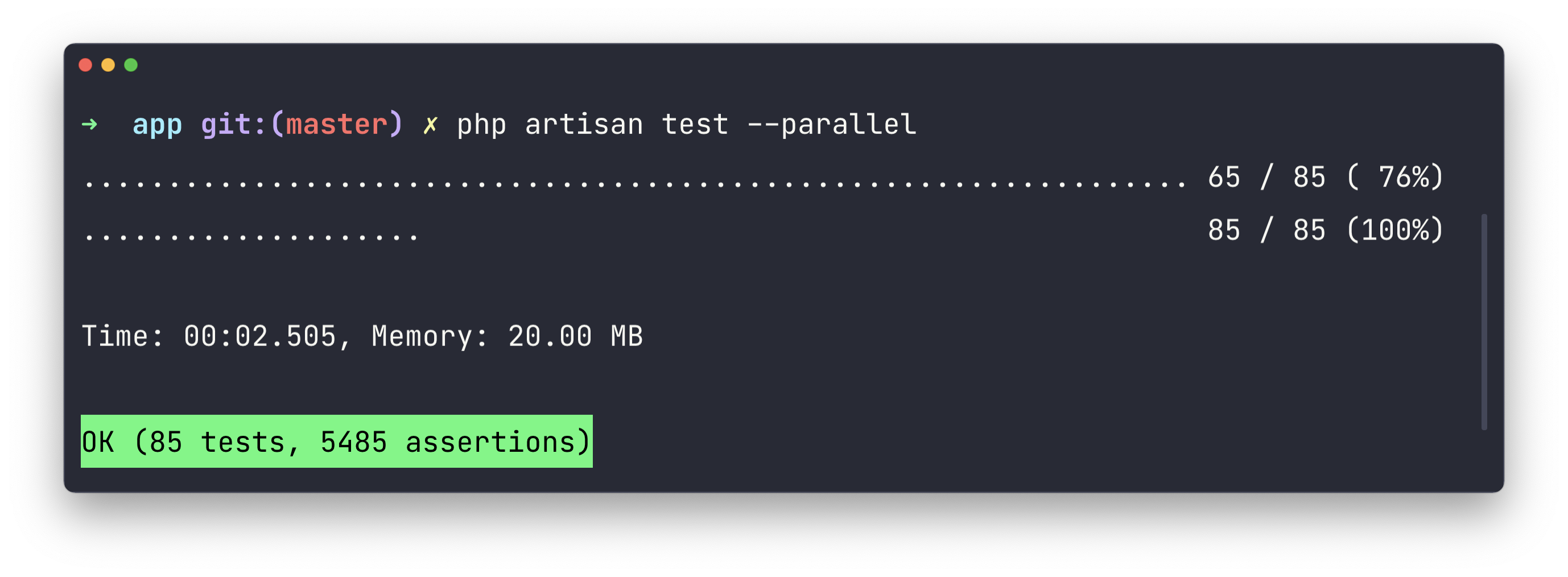 parallel-testing image